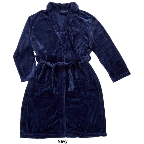 Mens Preswick &amp; Moore Solid Velvet Robe