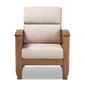 Baxton Charlotte Modern Classic Mission Style Lounge Chair - image 2