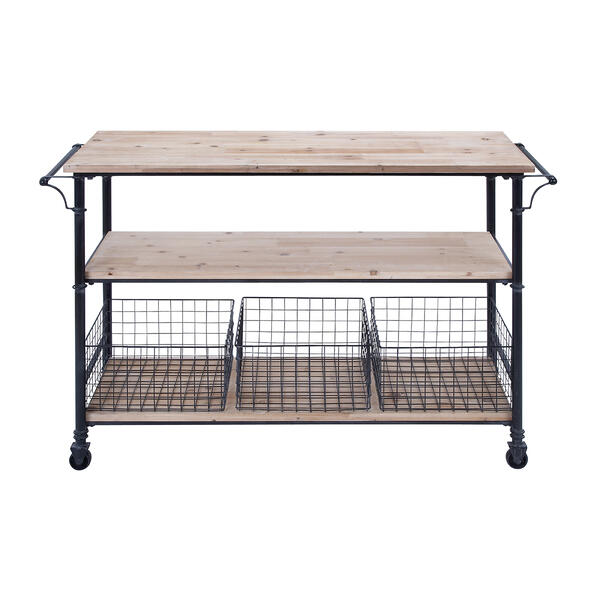 9th & Pike&#40;R&#41; 3-Tier Rolling Cart - image 