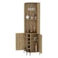 FM FURNITURE Reese Macadamia Corner Bar Cabinet - image 3