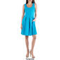 Womens 24/7 Comfort Apparel Pleated Skater Dress w/ Pockets - image 7