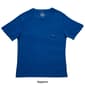 Mens Joe Marlin Solid Embroidered Pocket Tee - image 5