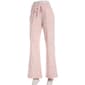 Juniors No Comment Fleece Lined Leaf Print Wide Leg Pants - Pink - image 2