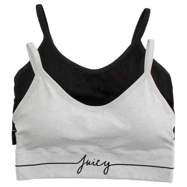 Womens Juicy Couture 2pk. Seamless Bralettes - JC1640-2PKM - image 
