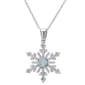 Gianni Argento Snowflake Bt/Cz Pndt - image 1