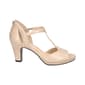 Womens Easy Street Flash Dress Pearlized Strappy Sandals - image 2