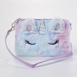 Girls Capelli New York Pretty Unicorn Fur Crossbody Bag