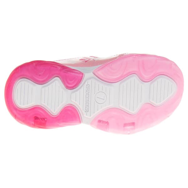 Little Girls Disney Minnie Mouse Pink Light-Up Fashion Sneakers
