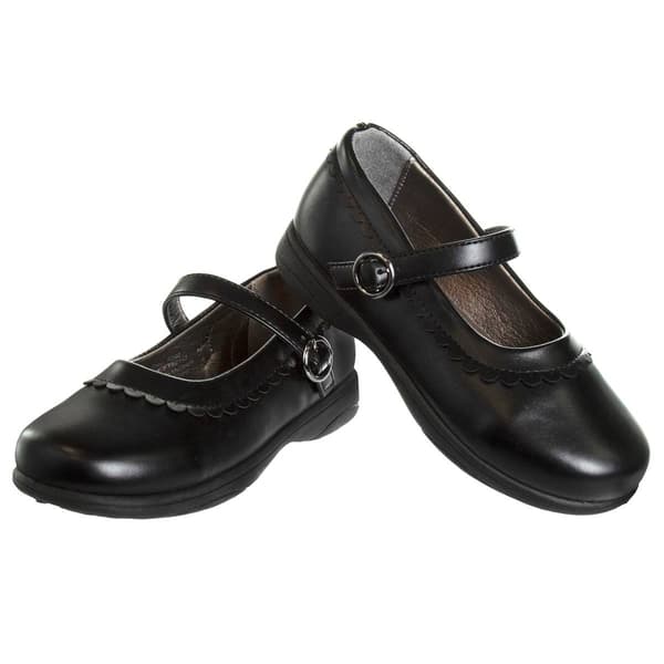 Little Girls French Toast&#174; Mary Jane Scalloped Flats
