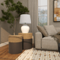 9th & Pike® Bohemian Black Wood Accent Table Set - image 6