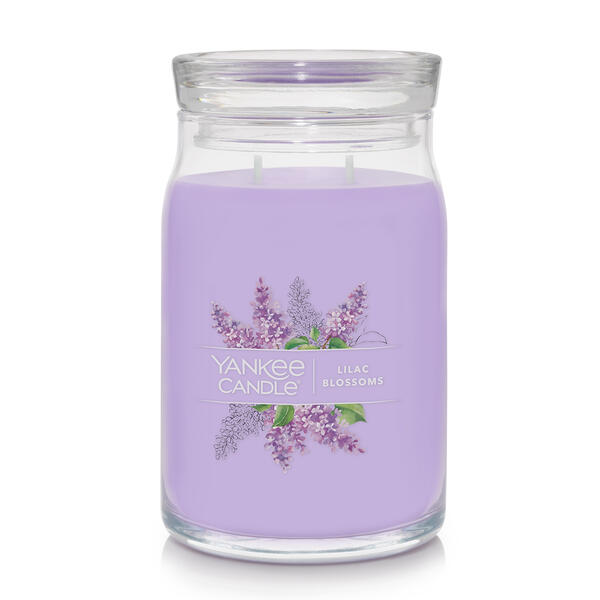 Yankee Candle&#40;R&#41; 20oz. Signature Lilac Blossoms&#40;tm&#41; Jar Candle - image 