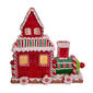 Kurt S. Adler 10.5in. LED Gingerbread Train House - image 3