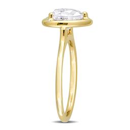 Gemstone Classics™ 10kt. Gold 2ctw. Moissanite Heart Ring