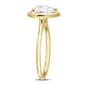 Gemstone Classics™ 10kt. Gold 2ctw. Moissanite Heart Ring - image 3