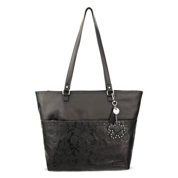 Sakroots Banyan Metro Floral Embossed Medium Tote - image 