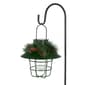 Alpine Solar Powered LED Outdoor Metal Lantern w/ Shepherd''s Hook - image 1