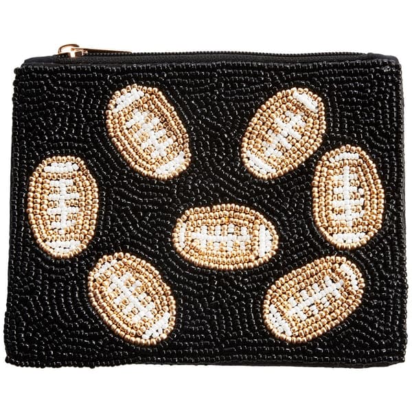 Womens Curated Collection Footballs Coin Purse