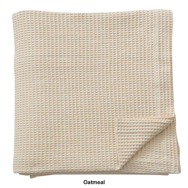 FreshFolds Cotton Lightweight Waffle Weave Blanket