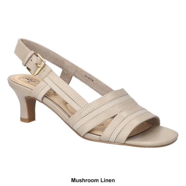 Womens Easy Street Meghan Slingback Heeled Sandals