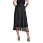 Womens DKNY Pull On Layered Mesh Midi Skirt - image 2
