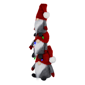 Northlight LED Triple Stacked Christmas Gnomes - image 4