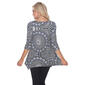 Womens White Mark Maji Bold Geometric Print Tunic - image 3