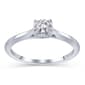 Just Us&#40;tm&#41; 10kt. White Gold Classic Solitaire Ring - image 1