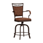 HH2 Home Bridgetown Tilt Base Metal Counter Height Swivel Stool - image 2