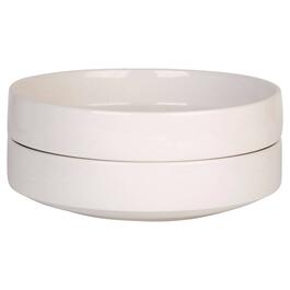 Home Essentials Set of 2 9in. Round Stacking Bowls