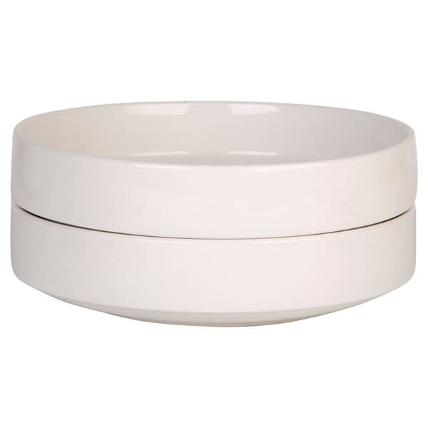 Home Essentials Set of 2 9in. Round Stacking Bowls - image 