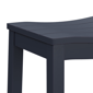 HH2 Home Fiddler Navy Backless Bar Height Stool with Saddle Seat - image 9