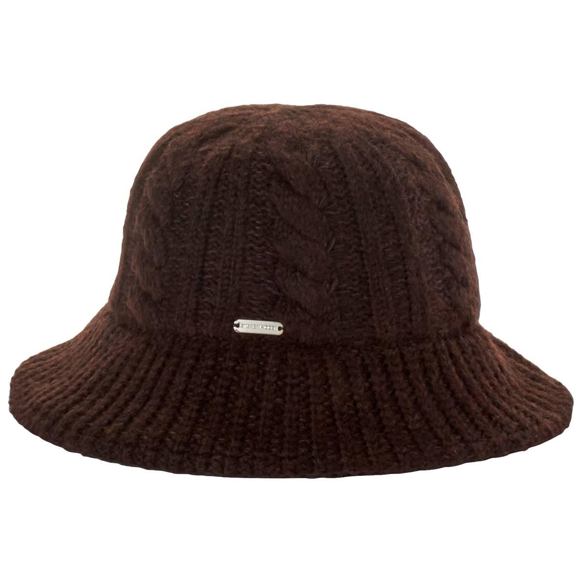 Womens Steve Madden Cable Knit Cloche