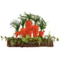 Northlight Seasonal Standing Carrots on Log Easter Décor - image 5