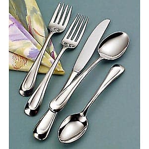 Oneida Satin Sand Dune 45pc. Silverware Set - image 