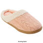 Womens Isotoner Cable Knit Alexis Hoodback Slippers - image 4