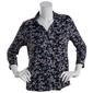 Womens Hasting & Smith 3/4 Roll Tab Sleeve Floral Top - image 1