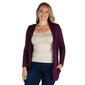 Plus Size 24/7 Comfort Apparel Lightweight Hooded Open Cardigan - image 1