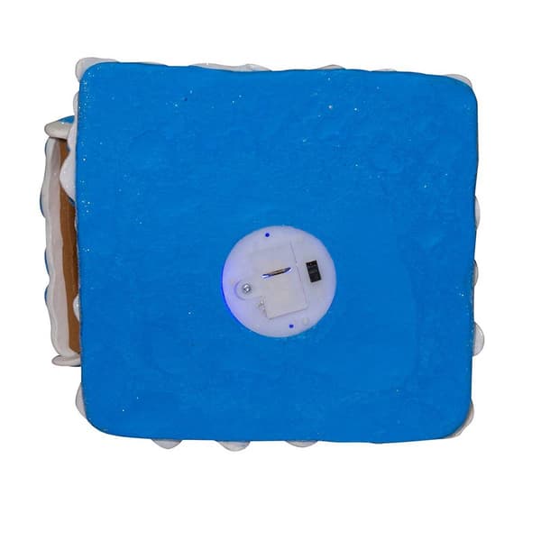 Kurt Adler 7in. LED Hanukkah Gingerbread House Table Piece
