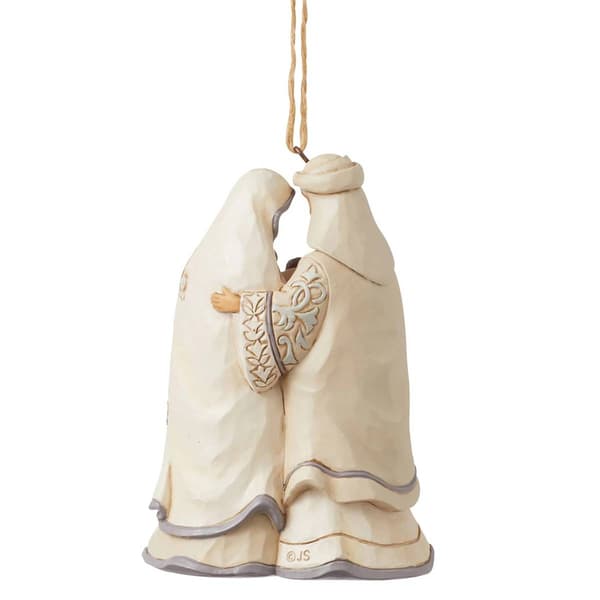 Jim Shore Woodland Holy Family Ornament