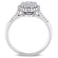 Diamond Classics™ 10kt. White Gold 1/2ctw. Diamond Round Ring - image 3