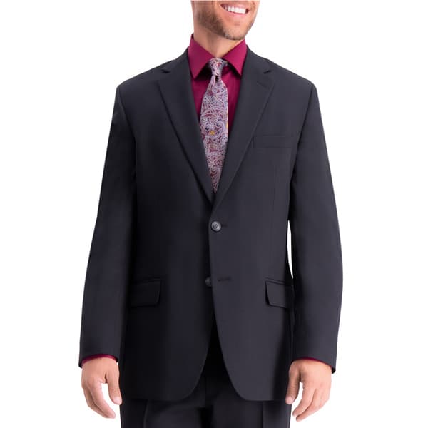 Mens Haggar(R) Stretch Heather Twill Suit Separate Jacket