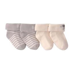 Baby Unisex (NB) Carter''s® 2pk. Hello Baby Foldover Booties