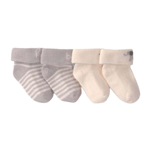 Baby Unisex (NB) Carter''s® 2pk. Hello Baby Foldover Booties