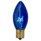 Northlight Seasonal 4pk. C9 Blue Transparent Replacement Bulbs - image 1