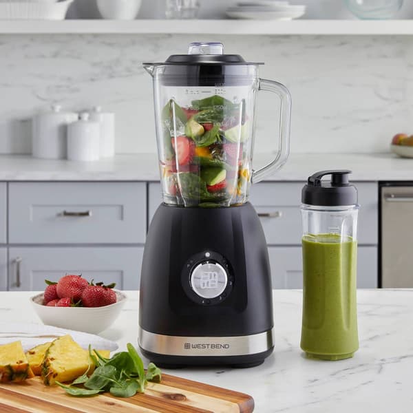 West Bend 48oz. Multi-Function Blender with Travel Cup