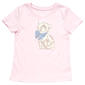 Girls (4-6x) BTween® Short Sleeve Glitter Cat Graphic Tee - image 2