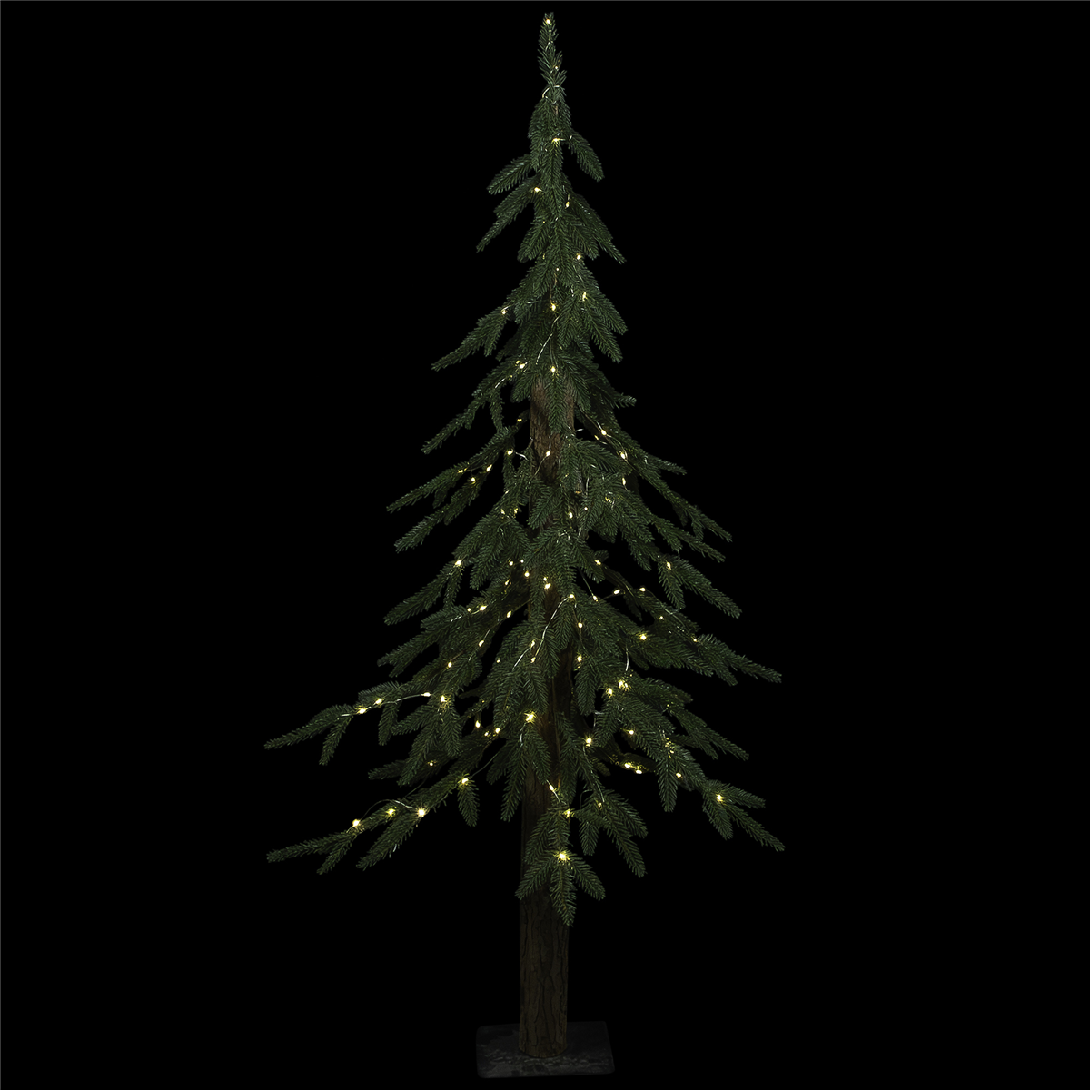 Northlight Real Touch™ 4ft. Pre-Lit Medium Alpine Christmas Tree