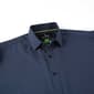 Mens Tom Baine Short Sleeve Slim Fit Dot Dress Shirt - Navy - image 3