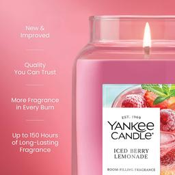 Yankee Candle® 22oz. Iced Berry Lemonade Jar Candle