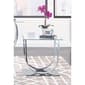 Coaster U-shaped End Table - Chrome - image 2
